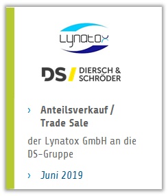Bremer Unternehmensgruppe Diersch & Schröder übernimmt Anteile An Der Lynatox GmbH