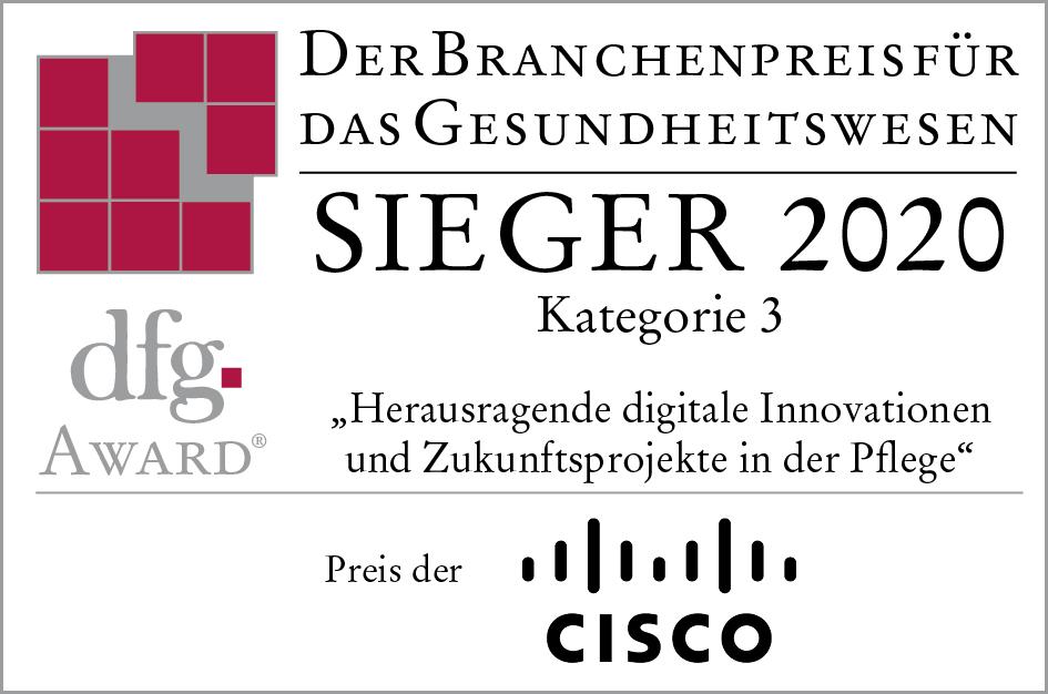 Pflegeplatzmanager Gewinnt Dfg.Award 2020 – Den Oskar Des Gesundheitswesens